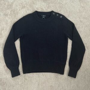 Black J. Crew Sweater